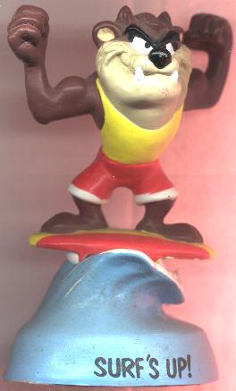 Up4Bid Tazmanian Devil TAZ Collectible Porcelain Thimble 