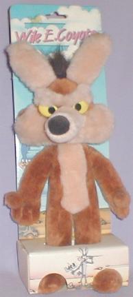 wile e coyote plush doll