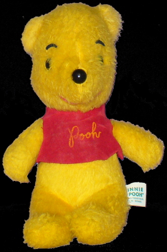 1970 winnie shop the pooh doll