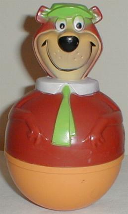 Yogi Boo Boo Yogi Soft Hanna-Barbera 1979 and the Basket Vintage Toy 